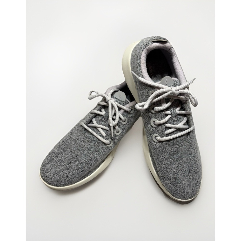 Allbirds Wool Runner Mizzle Mens 14 Light Gray Merino WRM Running Shoes Sneakers